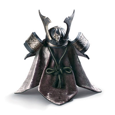 Dragon Samurai Helmet Sculpture