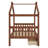 Wooden House Bed with Drawers-479318138