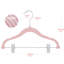Bairiki Velvet Hangers With Clips-436333112
