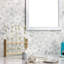 Thistle 12.4" X 14.13" Marble Waterjet Mosaic Tile (1.21 Sq. Ft. / Sheet)-159050086