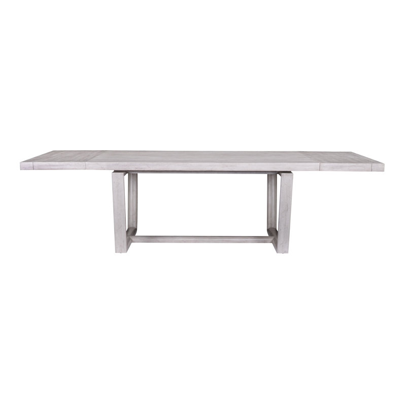 Hatteras Mahogany Wood Dining Table, Peninsula