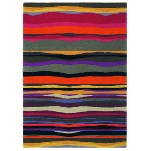 Estella Abstract Wool Hand Woven Area Rug