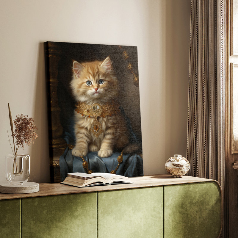 ANIMALS Series CXCVIII -Custom Wrapped Gallery Cavas, 48" H x 32" W