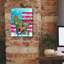 «All American Corgi» par Dean Russo, art mural sur toile-438577329