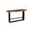 Iron Frame Bar Table, Natural
