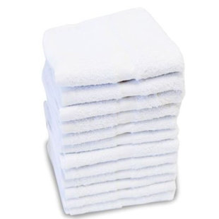 Ensemble de serviettes en polyester personnalisables 12 pièces (Ensemble de 12)