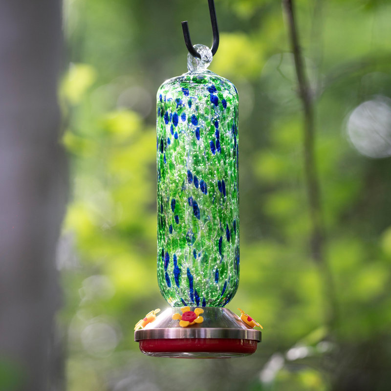 Mangeoire en verre Veronia GID, vert
