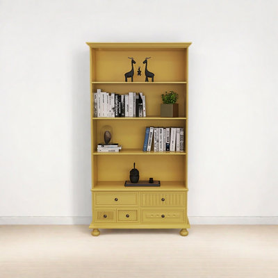 Bibliothèque simple de style rétro