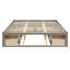 Lit plateforme avec 6 tiroirs de rangement-2109659192