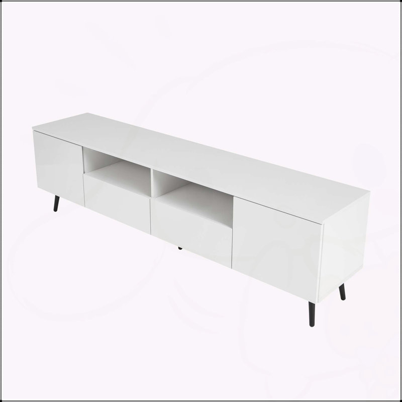 Meuble télé, Blanc