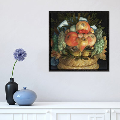 Reversible Anthropomorphic Portrait Of A Man Composed Of Fruit by Giuseppe Arcimboldo - Painting on Canvas