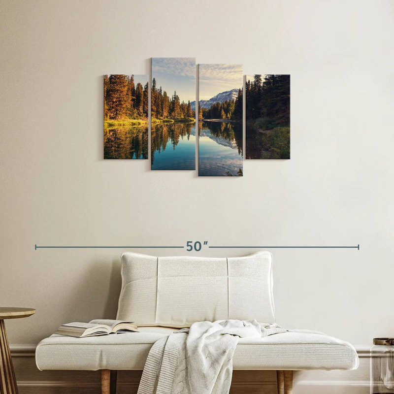 Glacier Park Lake, 22" H x 36" W
