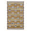 Scandinavian Hand Knotted Wool Geometric Area Rug-2080833754
