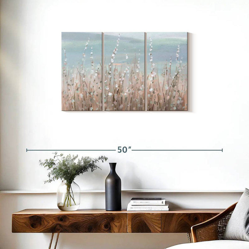 Harnek Coastal Morning Blooms, H 20 po x l 33 po