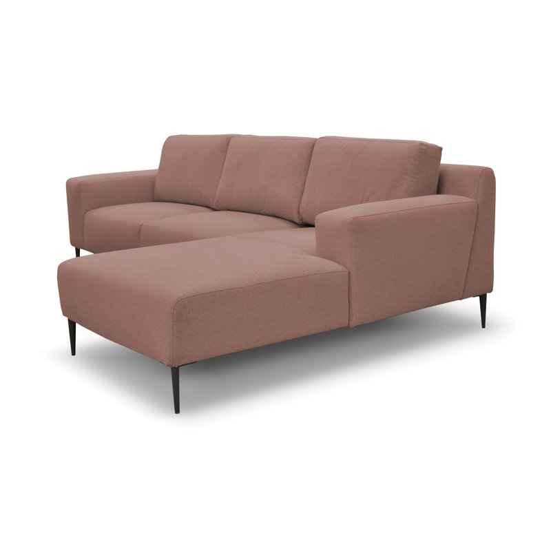 Allynn 3 Seater Corner Sofa , Right facing, Flamingo