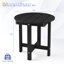 Table bistro d'extérieur avec plateau imperméable résistant aux intempéries pour terrasse de patio-1082031645