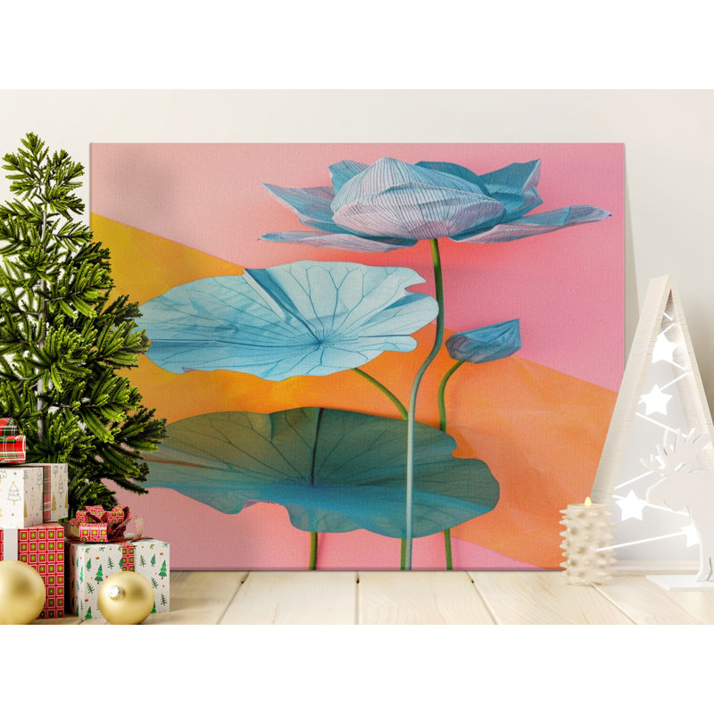 Powe Wrapped Canvas Print Set, 16x12
