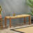 Richmond Angie Acacia Wood+Faux Rattan Bench