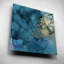 «Aquamarine Drift II» par Victoria Borges, art mural acrylique-101620086