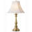 Patrick Henry 27" Satin Antique Brass Table Lamp
