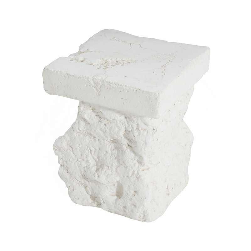 Table d'appoint d'extérieur Modern Artistry, blanc