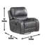 Chaise rembourrée Sotaro de 39,09 po-1739641084