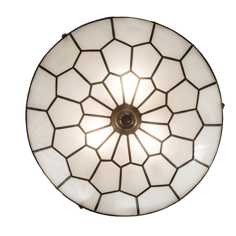 Dunwall 3 - Light Semi Flush Mount