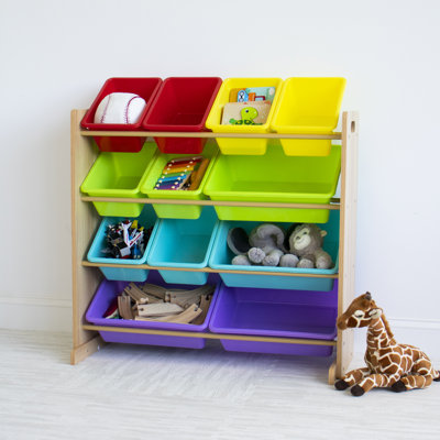 Rafael Toy Organizer with Bins by Three Posts Baby & Kids