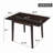 29"- 45" Extendable Dining Table for 4, Folding Kitchen Table-354875212