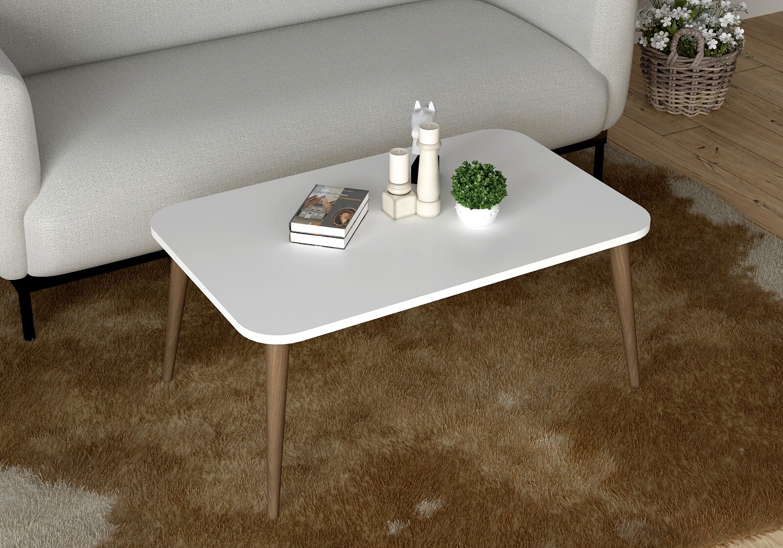 Simple Modern Coffee Table Side Small Living Room Square Table White Corner  Mini Sofa Mesa Auxiliar Gold Coffee Table Eb5cj - Coffee Tables - AliExpress