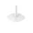 Pangea Home Panna Lucillie Dining Table - All-Metal White Dining Table – Modern 4-Person Dining Table for Kitchen or Dining Room- White Dining Table-891795452