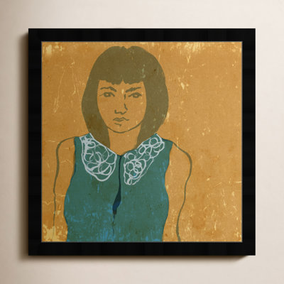 Lady In Teal by Oliver Gal