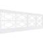 Panneaux muraux blancs 94,5 "(paquet de 4)-69958448