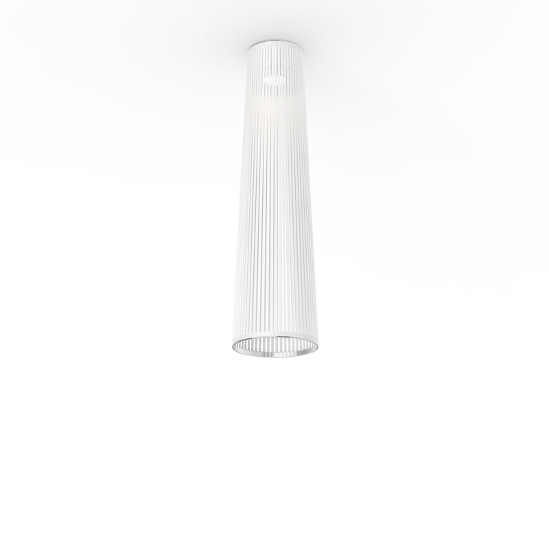 Solis 48 Flush Lamp - White, 48, White