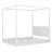 Low Canopy Bed With Lights And Headboard-104398110