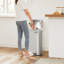 Poubelle à pédale en acier inoxydable 20 gallons résistante aux empreintes digitales avec seau intérieur amovible-125813047-108941256