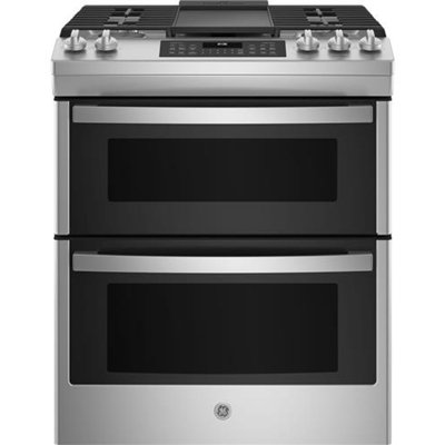 30" 6.7 cu. ft. Slide-in Gas with Griddle