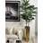 Fiddle 96'' Faux Fiddle Leaf Fig Tree in Metal Planter-98582417-98582419