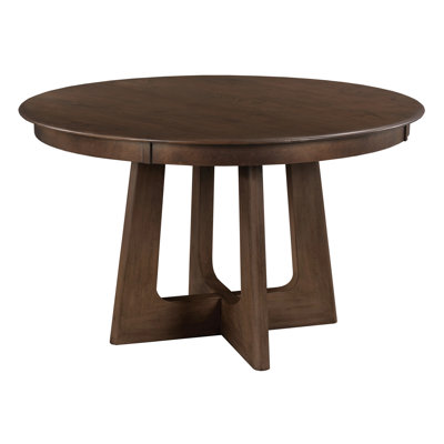 54" ROUND PEDESTAL TABLE, MOCHA by Kincaid