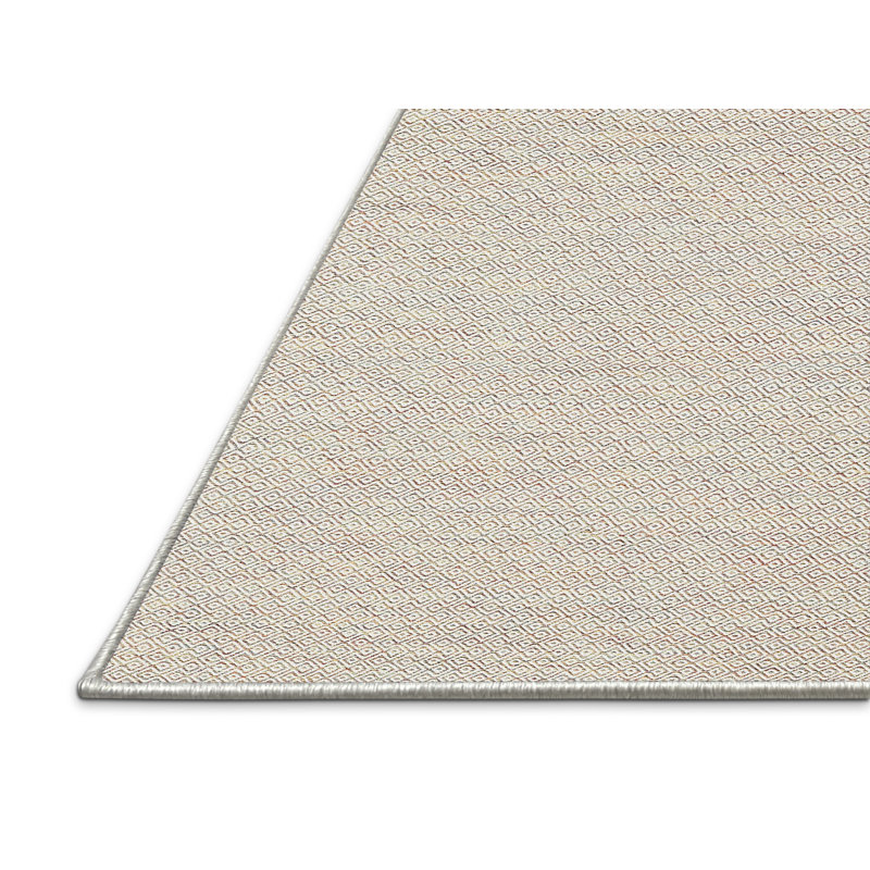 Tapis gris zone contemporaine Hughley, Rectangle 5 pi x 7 pi