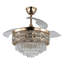Ventilateur de plafond 42,12 po avec lumières DEL Giuseppa