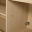 Meuble-lavabo autoportant de 60 po avec lavabo double en résine et 4 portes d'armoire à fermeture en douceur (KD-PACKING)