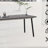 55.12-70.87"Expandable Modern Kitchen Dining Table, Rectangular MDF Dining Table For 4-6 People, Medieval Industrial Style, With Black Metal Legs, Suitable For Home&Kitchen (Gray)