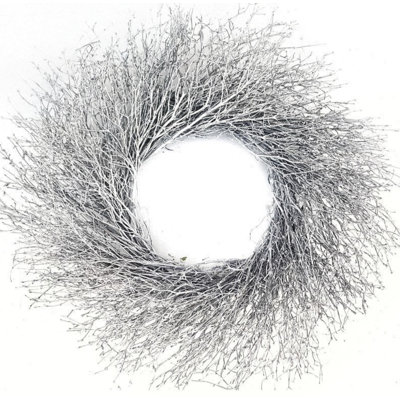 22'' Handcrafted Dried Twig Wreath