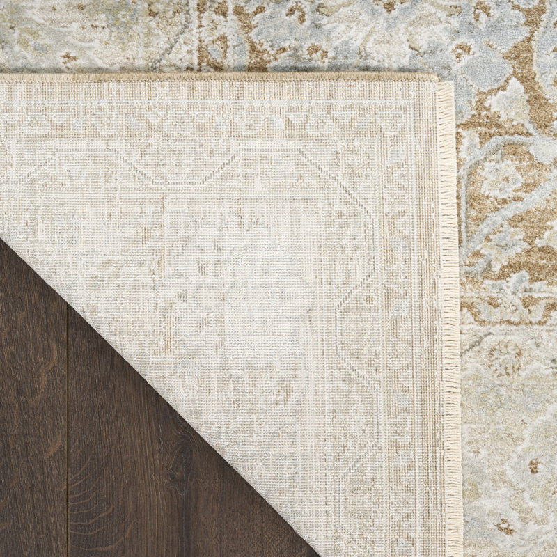 Greenes 5'3" x 7'10" Mocha Vintage Indoor Rug, Rectangle 5'3" x 7'10"