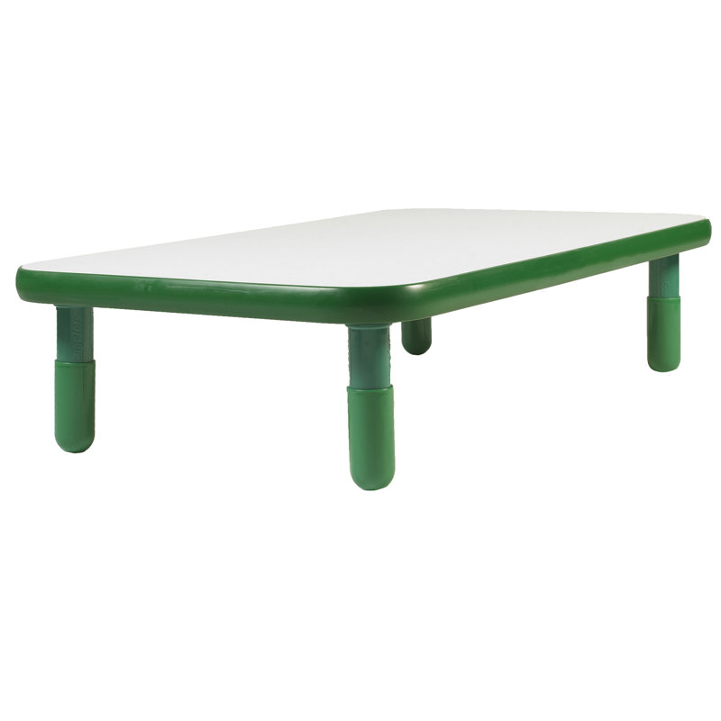 BASELINE 48" x 30" Rectangular Table, 12" H, Royal Blue