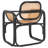 Destrie Rattan Accent Chair-1286610320