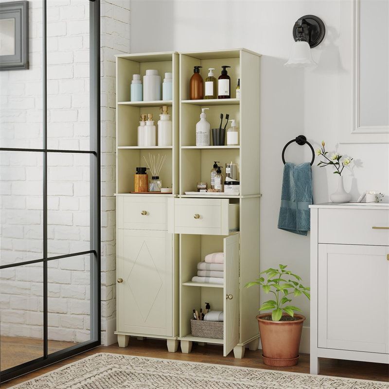 Bathroom Cabinet, Beige