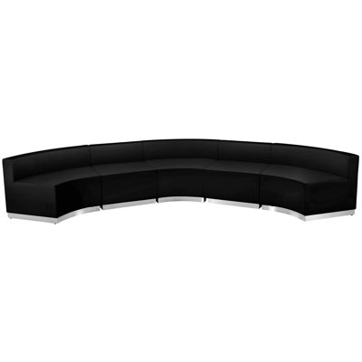 Hercules 5 PC LeatherSoft Modular Reception Configuration w/Taut Back &Seat