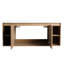 Meuble-lavabo de salle de bain avec double lavabo, fixation murale, porte - option moderne